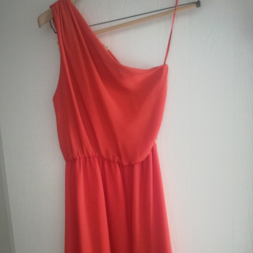 NWT Alice + Olivia One Shoulder Dress